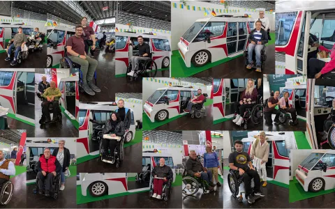 Перше українське інклюзивне електроавто Drive in Five презентували на REHACARE 2025