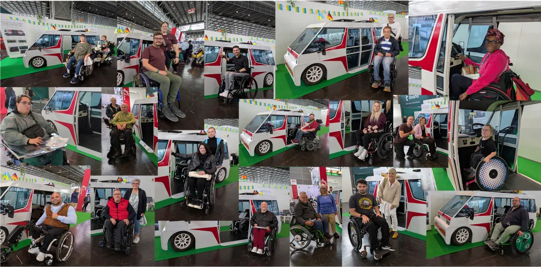 Перше українське інклюзивне електроавто Drive in Five презентували на REHACARE 2025