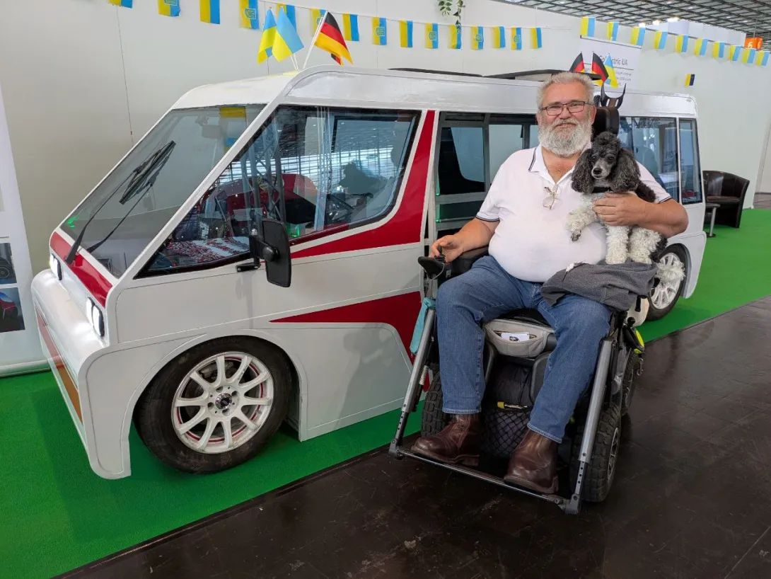 Український стартап інклюзивного транспорту викликав зацікавленість у Німеччині